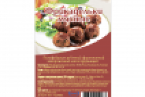 Этикетка для упаковки (фрикадельки)