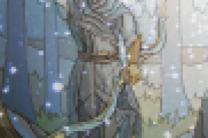 Персонаж "Лучник", проработанный