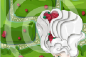 Девушка в саду