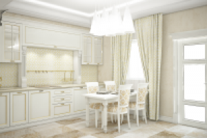 Коттедж на Цимлянском. Кухня