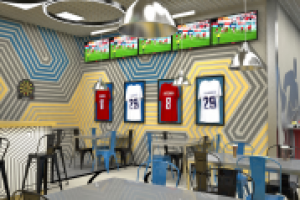 Спорт-бар, столовая