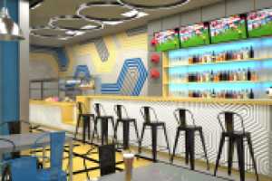 Спорт-бар, столовая