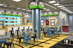 Спорт-бар, столовая