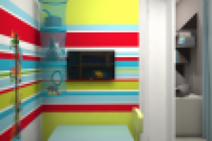 Хрущевка 30м2. Детская