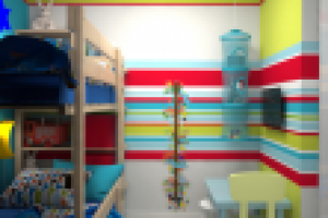 Хрущевка 30м2. Детская