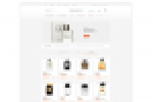 Дизайн интернет-магазина парфюмерии