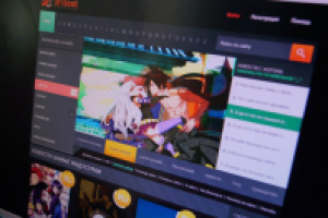 Дизайн сайта Аниме тематики