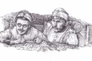 Иллюстрация для рекламы пива в социальных сетях ТМ Velkopopovick