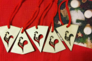 Брелок - петушок