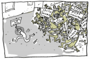 Карикатуры, рисунки.