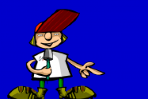 Анимационный персонаж для телепередачи