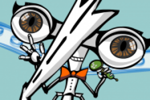 Анимация в передаче. Персонаж "комаров"