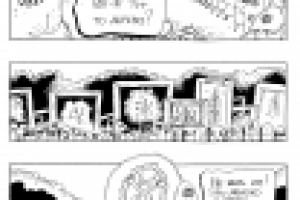 Комикс по Хармсу. ЧБ,