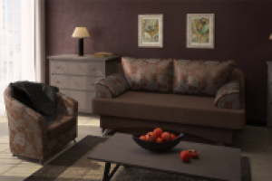 Визуализация мягкой мебели в интерьере