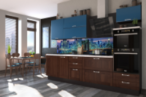 Визуализация кухни в интерьере