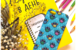 Векторный паттерн "Совушки"