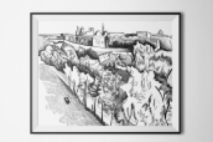 Интерпретация картины "Набережная в зелени", Альберт Марке