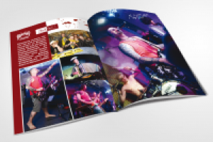 Разворот журнала "РОК-АФИША Владивосток"