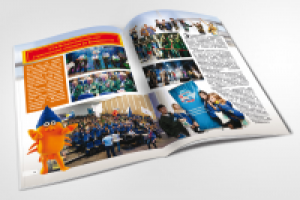 Разворот буклета