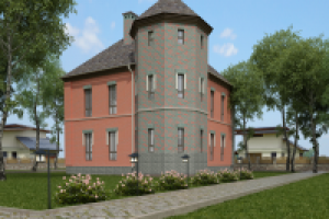 Визуализация коттеджа