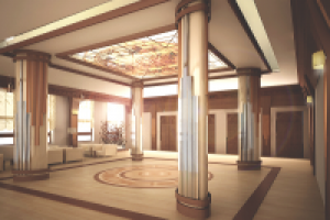 Холл административного здания. 2013 г