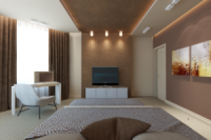 Спальня. Коттедж 2014 г