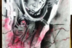 Рисунок "Гагарин"