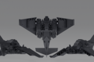 Модель джетфайтер «Нефилим»