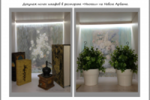 Декупаж мебели в ресторане