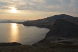 Море. Закат