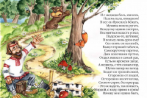 РИСУНОК К СКАЗКЕ ВИКТОРА ШАМОНИНА (ВЕРСЕНЕВА) МЕДВЕДЬ-ШУТНИК