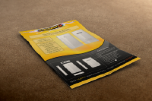 Листовка А4 Дополнительный аккумулятор "Зарядил"