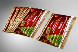 Рекламная листовка для фирмы по продажам елок