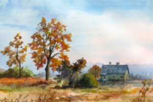 Осеннее утро