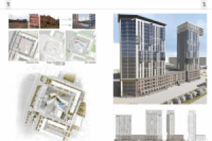 Проект жилого комплекса в г.Уфа