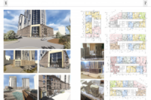 Проект жилого комплекса в г.Уфа