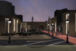 Проект разработки прилегающей к университету территории