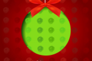 Рождественская открытка