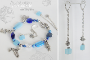 Браслет и серьги