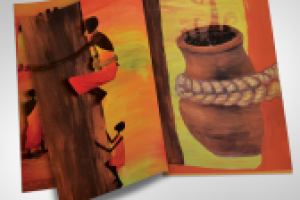 Детская иллюстрированная книга "Украденная мудрость"