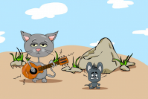 Кот и мышь для ролика