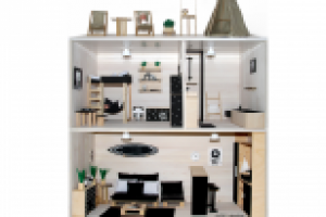 Кукольный домик из дерева