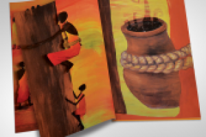 Детская иллюстрированная книга "Украденная мудрость"