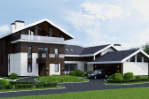 Частный жилой дом. Новая Рига.