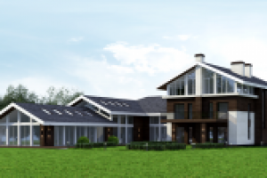 Частный жилой дом. Новая Рига.