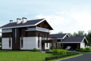 Частный жилой дом. Новая Рига.