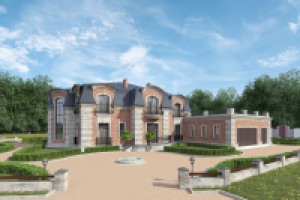 Частный жилой дом. Миллениум парк.