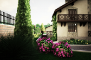 Частный жилой дом. Звенигород.