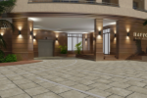 Отель. Входная группа. Сочи.