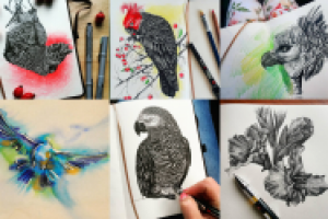 Зарисовки (графика и акварель)